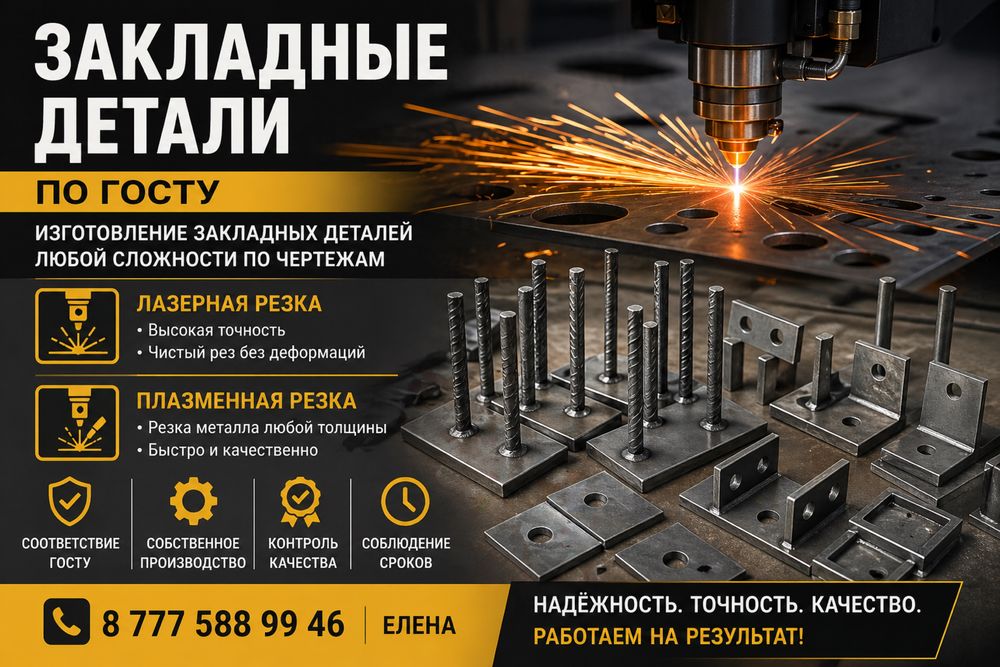 Закладные пластины ,анкерные блоки