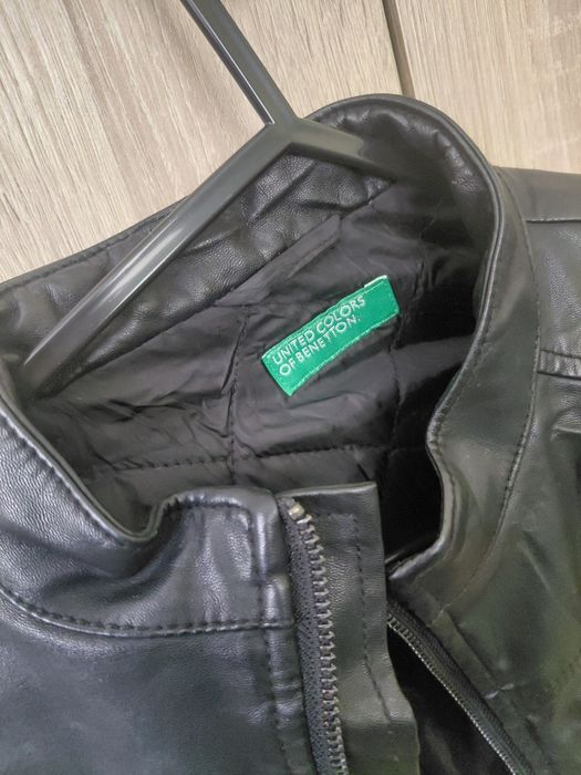 Преходно кожено яке Benetton