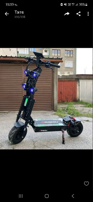 Електрически скутер Amakou  8000w 72V/45Ah