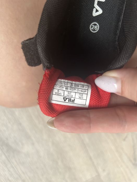 Кеды Fila оригинал, размер 26