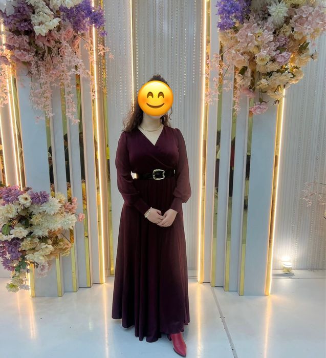 Платье вечернее длинное