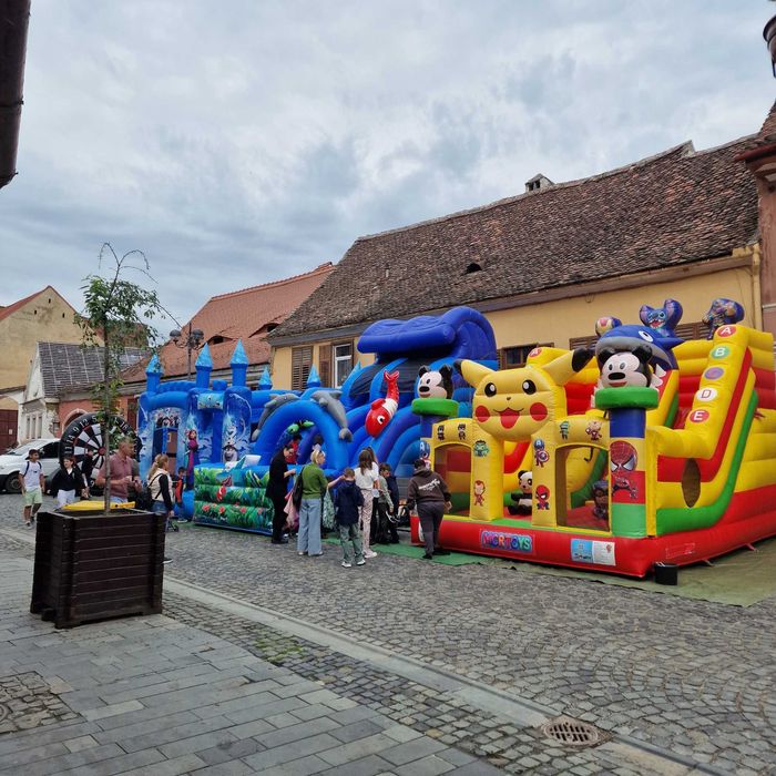 Tobogan/Topogan gonflabil SIBIU de închiriat.