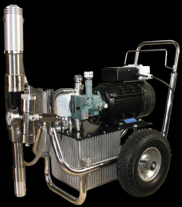 Pompa airless Bisonte PAZ9800E CART 230V debit 10 l/min