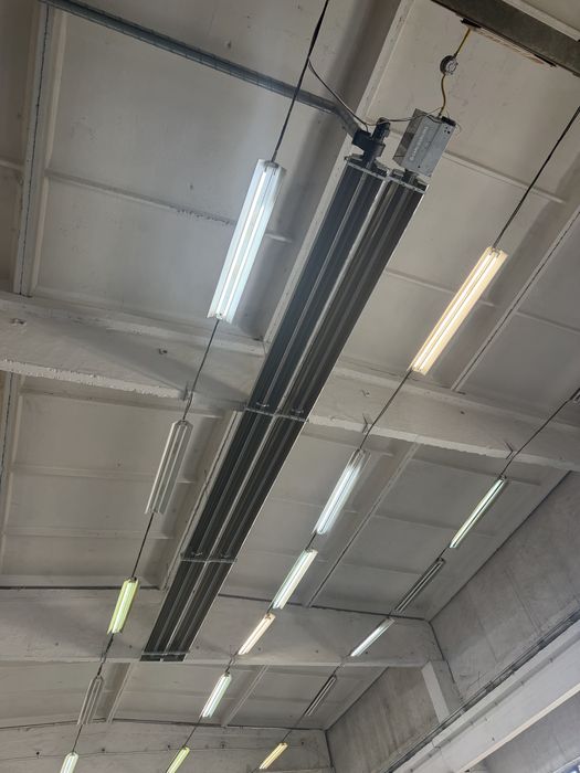 Газов инфрачервен тръбен излъчвател MSU 9L - 42.2kW