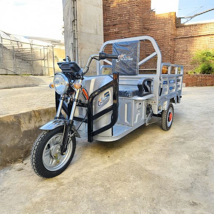 Tricicleta Electrica Tuk Tuk cu bena basculabila, Baterie 52Ah