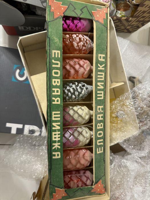 Игрушки елочные ГДР, СССР (листайте фото)