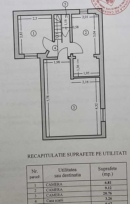 Apartament in vila - Central - Fara risc !