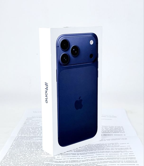 НАЛИЧЕН! Apple iPhone 17 Pro Max 256GB Deep Blue 3г. Гаранция!