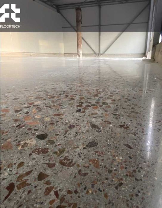 Промышленные полы, бетонная стяжка, фибробетон