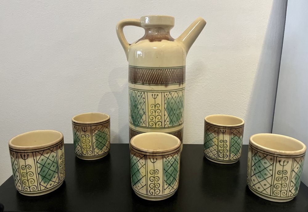 Керамика, Чаши за сок + подарък прибори