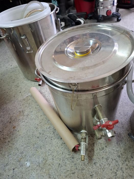 Marmita inox 57 litri