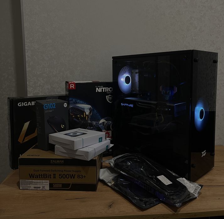 Игровой ПК | I5, RX-570 | ICE COLD
