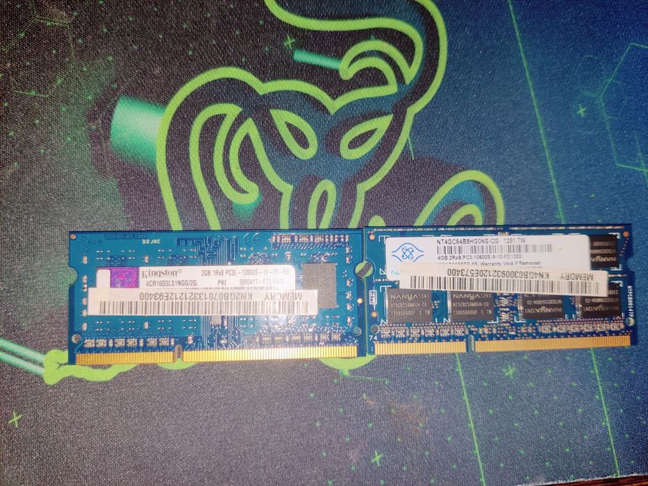 Оперативная память для ноутбука