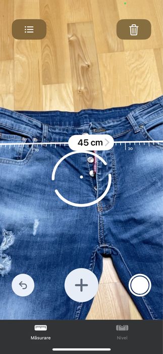 Blugi scurți Dsquared2 originali mărimea 54 / L – nepurtați