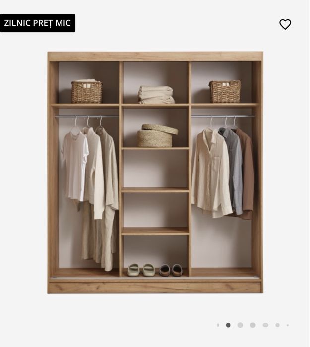 Dulap Jisk cu usi glisante.