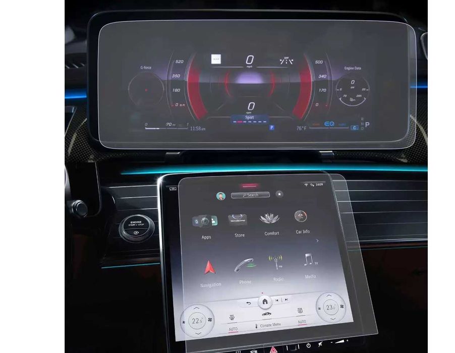 Folie de protectie Navigatie Auto Mercedes-Benz E 350 GLC W206