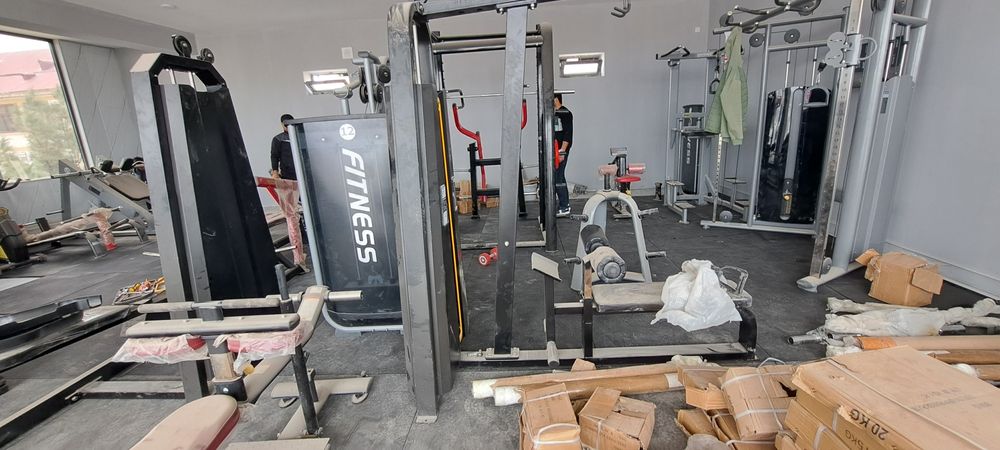 200kv zal uchun trenajerlar sotiladi gantel va blinlari ham bor