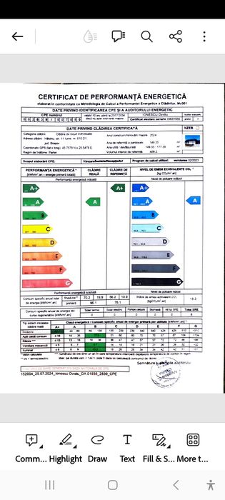 Casa pasiva vinzare antisismica clasa energetica A +