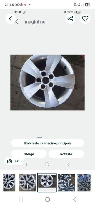Jante cauciucuri logan ford  scoda vag duster bigster