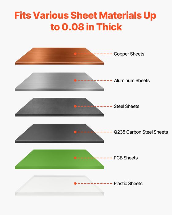 Ghilotina manuala taiere precisa 500mm metal PCB