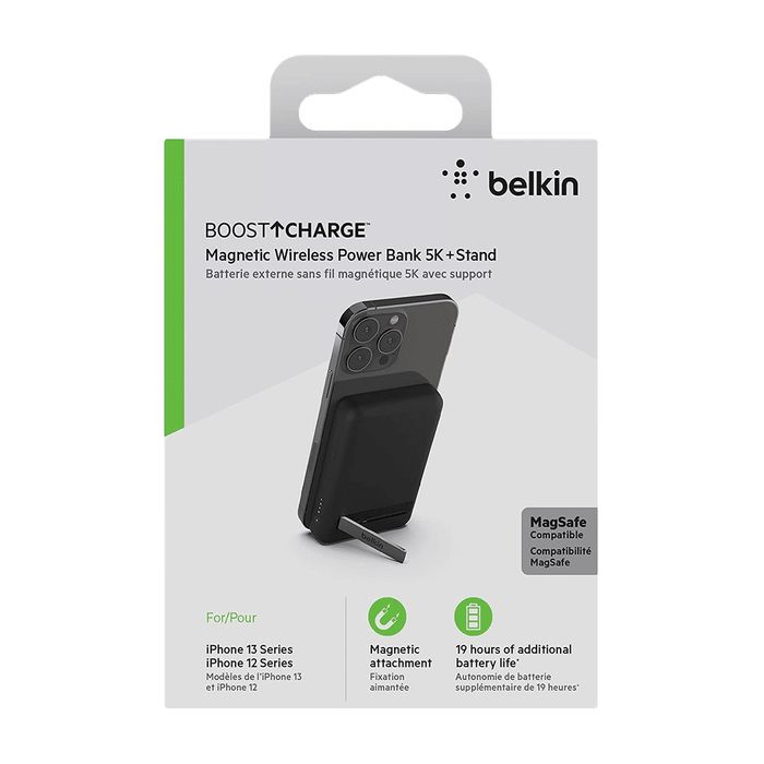 Belkin BoostCharge 5K Мощный и удобный Power Bank с MagSafe!