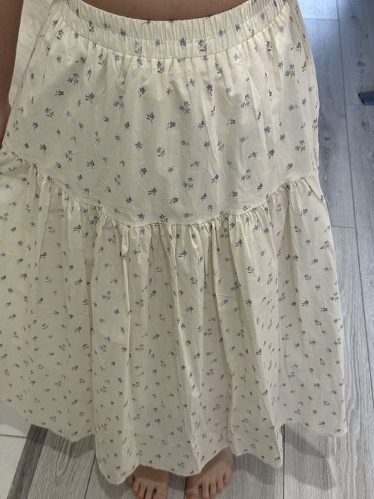 Летняя длинная юбка, размер S
