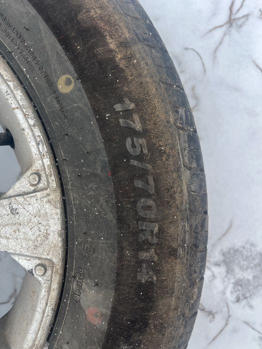 Титанки с резиной.Стояли на Nexia