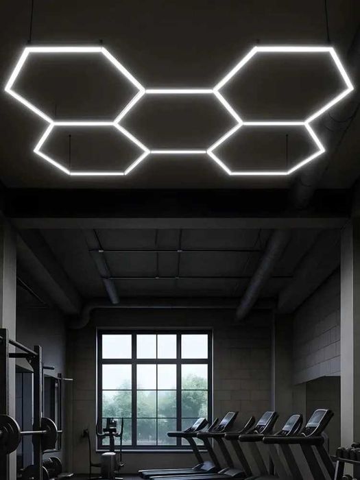 освещение соты, светильник сота