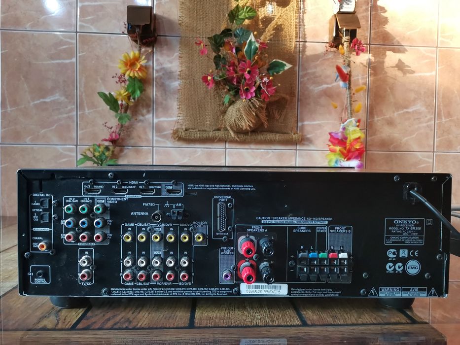 Receiver Onkyo TX-SR308