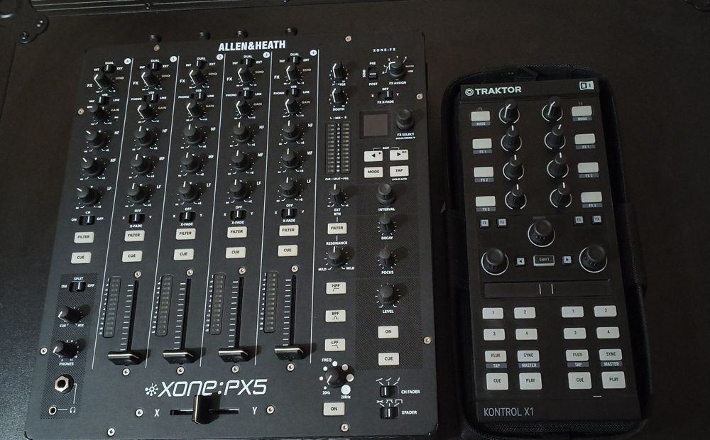 Setup Dj Xone PX5 și Traktor X1