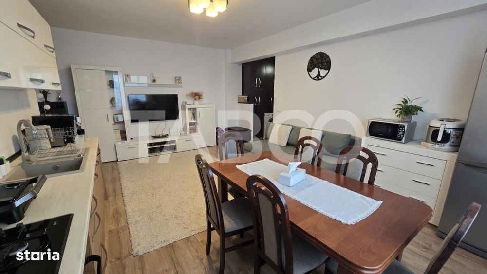 Apartament de vanzare 3 camere 62mp mobilat utilat zona Turnisor — fotografia 1