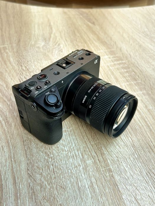 Sony FX30 обьектив sigma 18-50mm