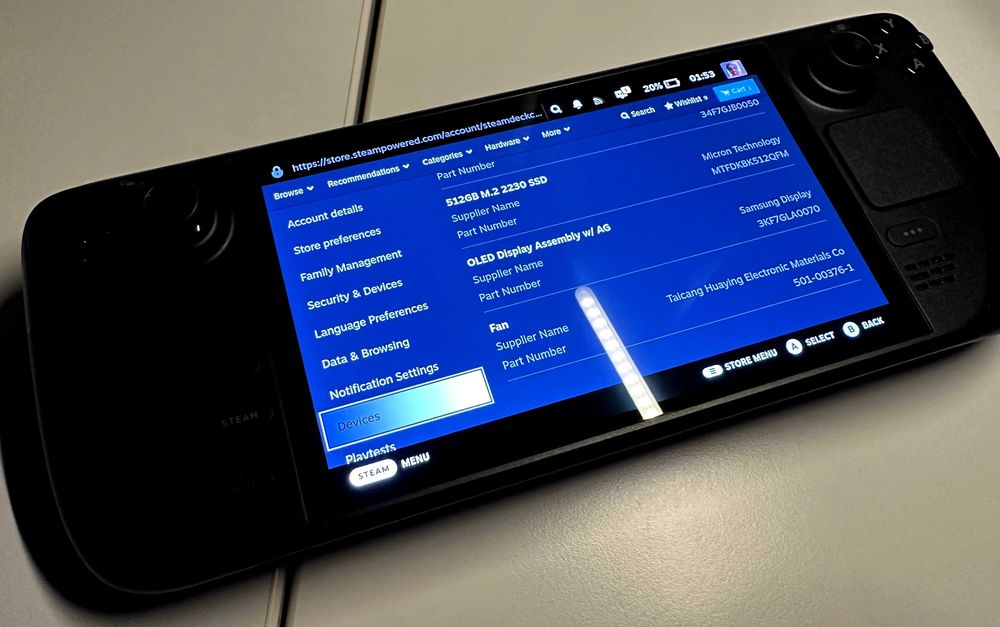 Steam Deck OLED 512GB