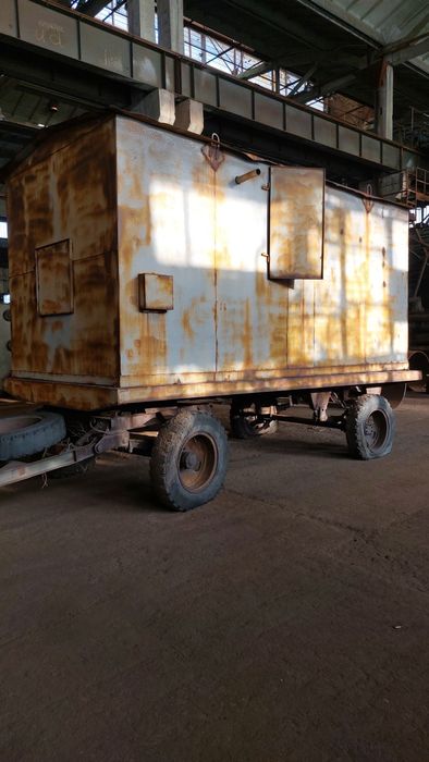 Грузовой прицеп будка