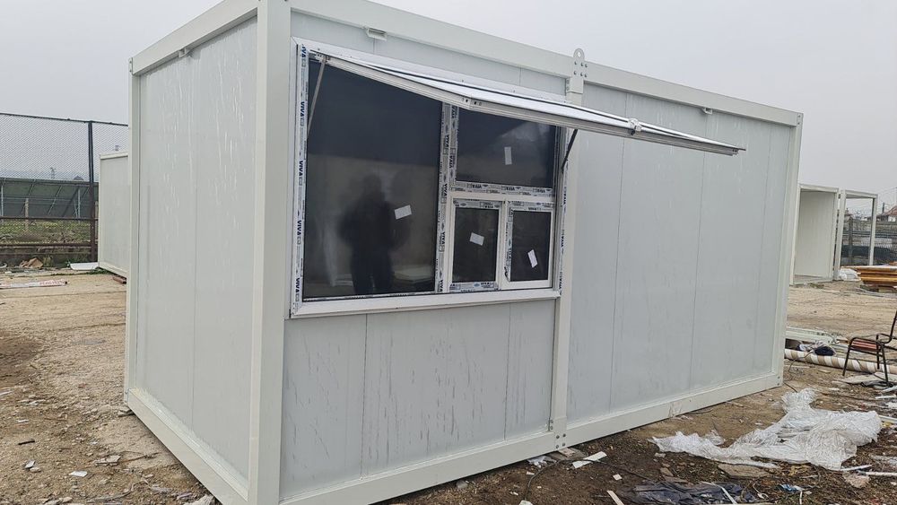 Фургон контейнер бутка Сглобяем павилион На изплащане Наличности