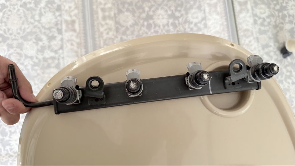 Форсунки с рампой 4а91 лансер Х 1.5