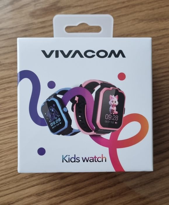 Детски розов часовник Kids Watch