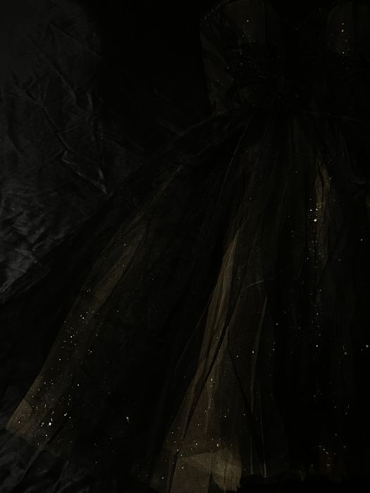 Къса бална рокля ръчно изработена