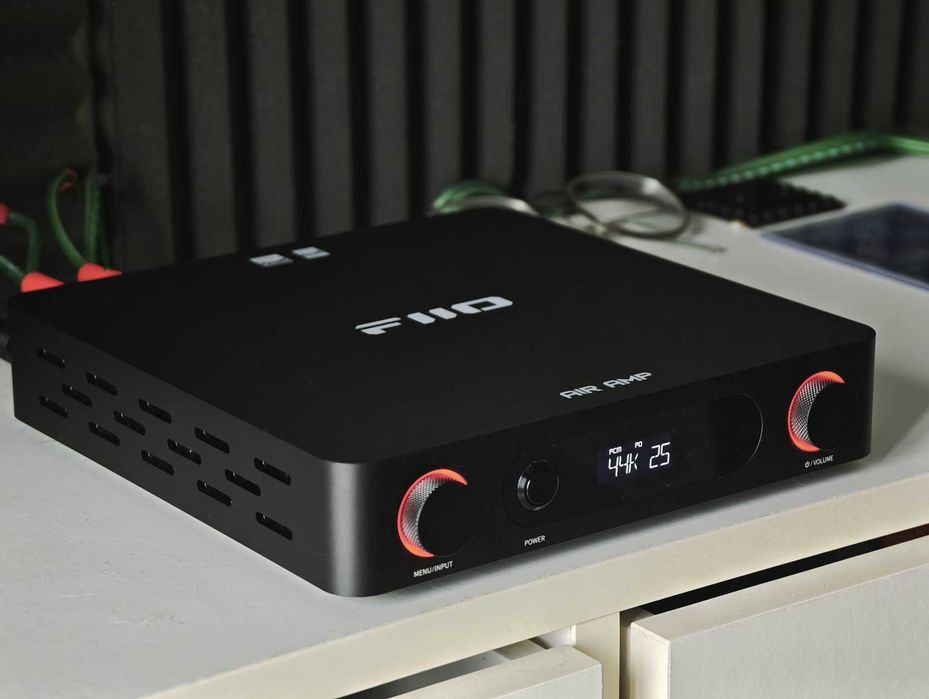 Fiio Air AMP Amplificatoar Integrat Boxe, Negru, Nou, Cutie, Garantie