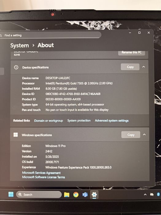 Laptop Lenovo Ideapad 3