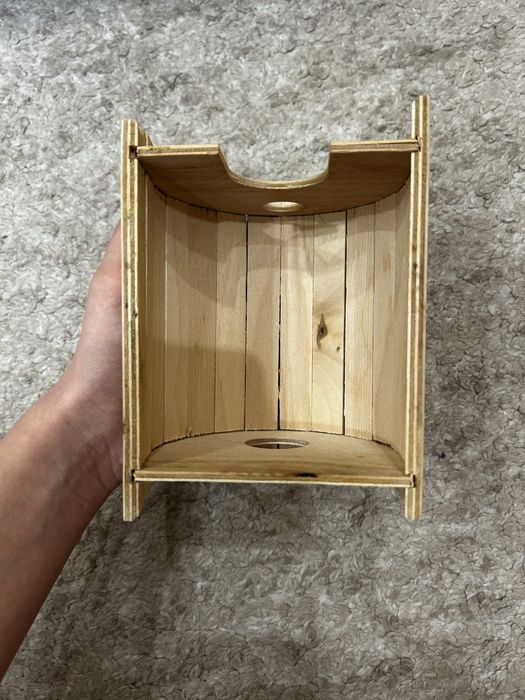 Деревянный домик для грызунов