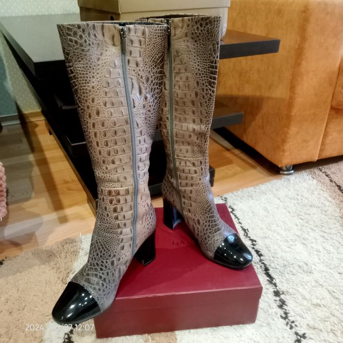 демисезонные сапоги