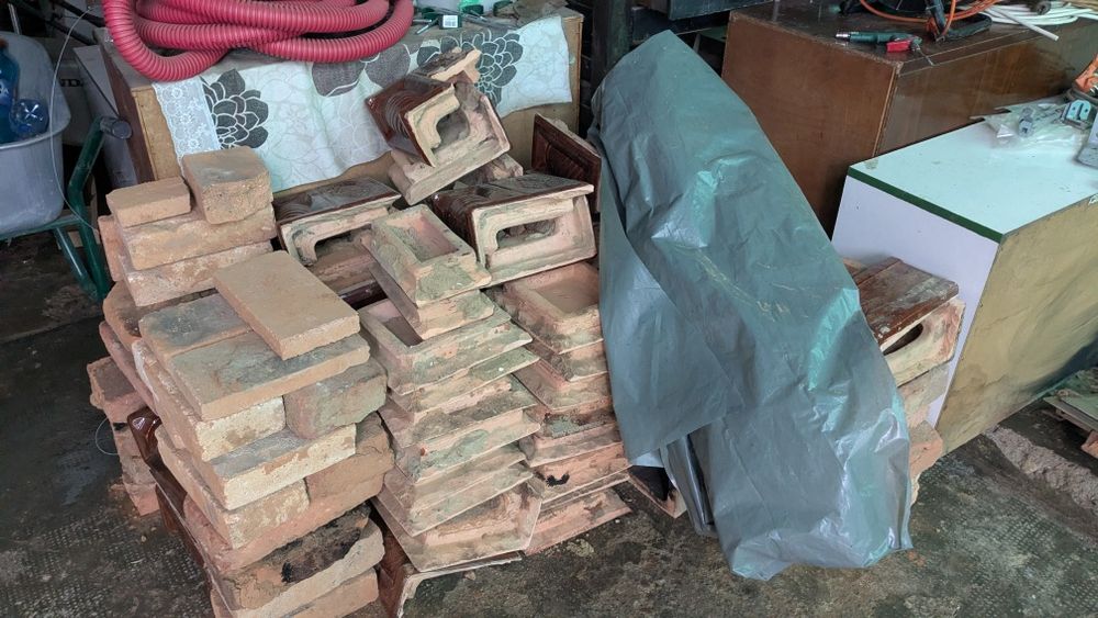 Sobă teracotă gata desfăcută