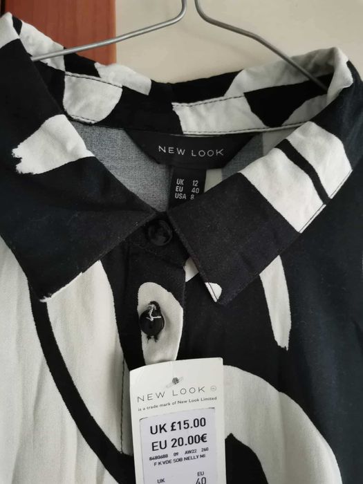 Дамска рокля в стил  риза