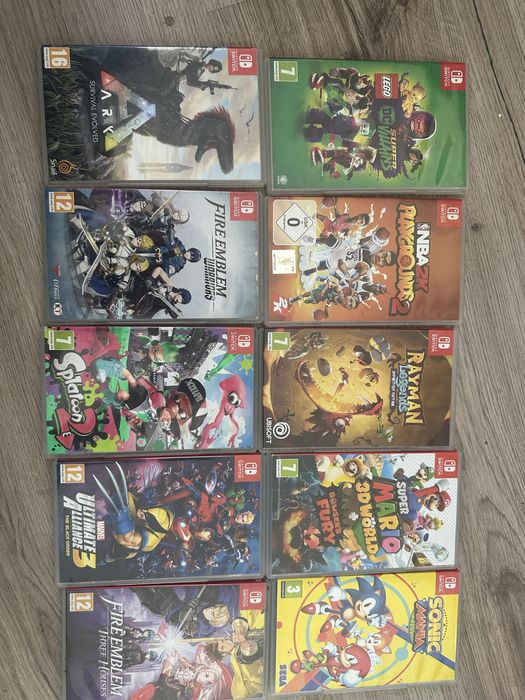 Оригинални игри за Nintendo Switch – 30€. за брой