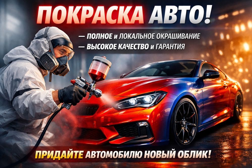 Покраска авто, рихтовка