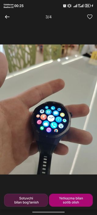 Smart watch 50$ mazza qiliip ishlatasla