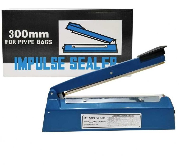 Aparat sigilat pungi plastic 40cm carcasa metal, sudeza polietilena, masina lipit saci