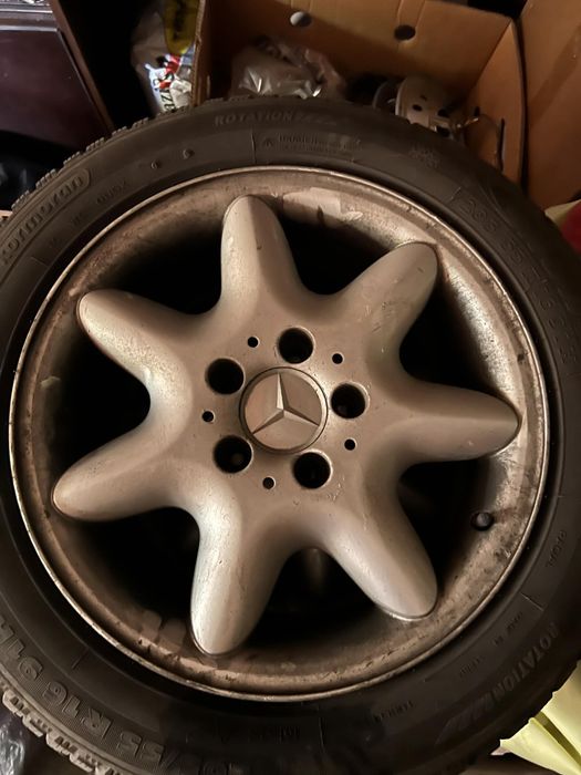 Гуми с джанти за Mercedes  205/55/16