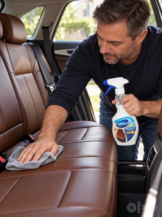 Спрей для кожи авто Sidolux Сидолюкс Car Leather Cleaner 500 мл